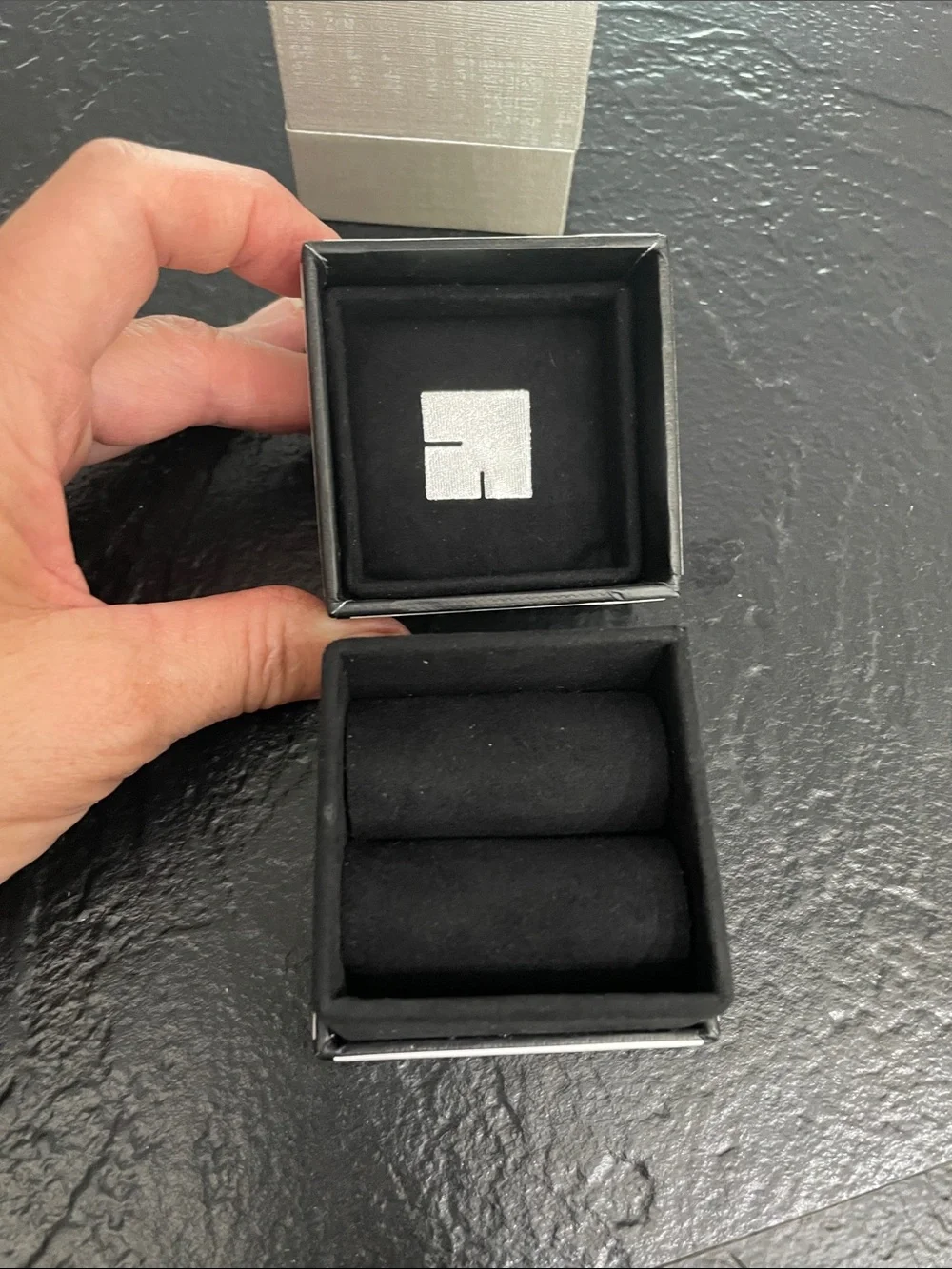 Zales Cream & Silver Jewelry Box and 6 Assorted boxes.